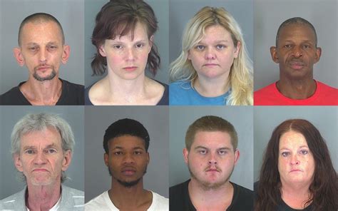 Mugs 36 Arrested In Operation Spartanburg