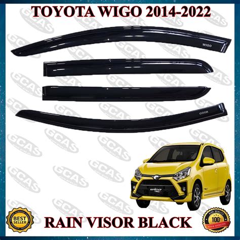 Toyota Wigo Rain Visor Rain Gutter Door Visor Window Visor