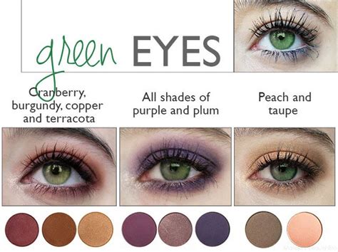 Colours That Emphasize Your Eyes Eyeshadow For Green Eyes Makeup For