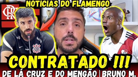 ACERTOU DE LA CRUZ ACERTA FLAMENGO BRUNO MENDEZ PERTO DO FLA