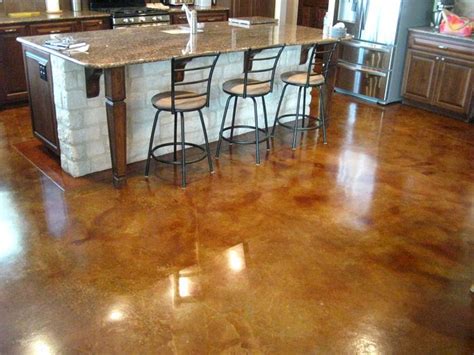 How To Stain And Seal Concrete Floors Flooring Ideas