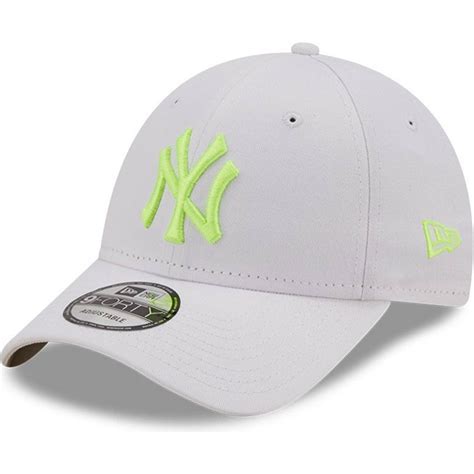 New Era Curved Brim Green Logo Forty Neon Pack New York Yankees Mlb