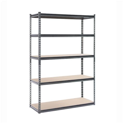 Top Quality Modern Garage Shelving Rivet Botless 5 Shelf Steel