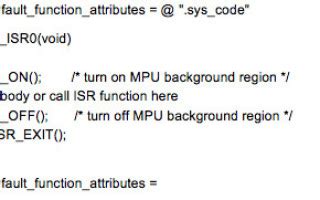 Security And The Cortex M Mpu Part Step By Step Mpu Security