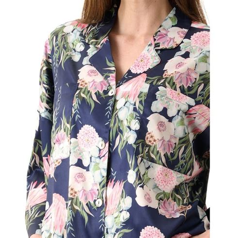 Givoni Nicki Stretch Satin Short Sleepshirt La Donna Lingerie Lilydale