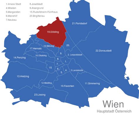 Wien Bezirke Interaktive Landkarte Image Maps De