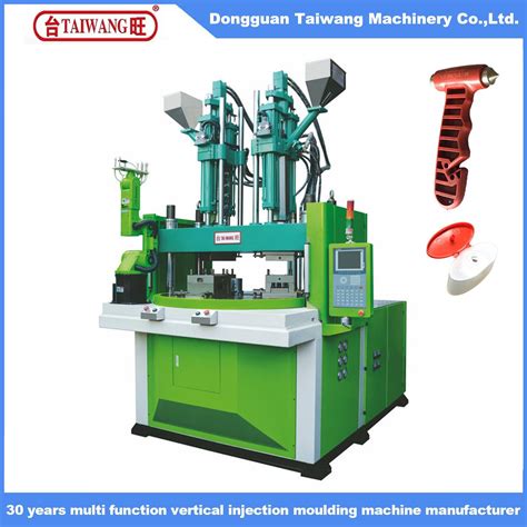 Double Color Ton Vertical Injection Molding Machine For Safety