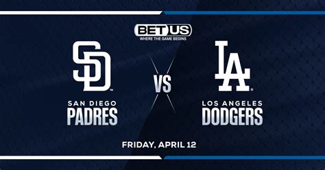 Padres Vs Dodgers Prediction Odds And Player Prop Pick April 12