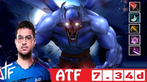 DOTA 2 ATF The NIGHT STALKER OFFLANE 7 34d YouTube