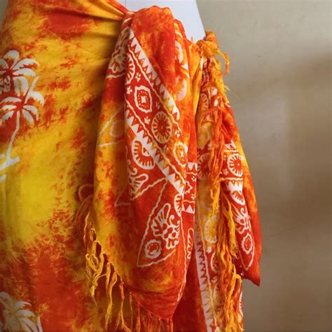 Large Batik Sarong Wrap Gem