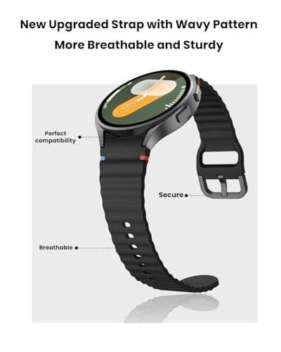 Samsung Galaxy Watch Black Straps 5 59 At Amazon Hotukdeals