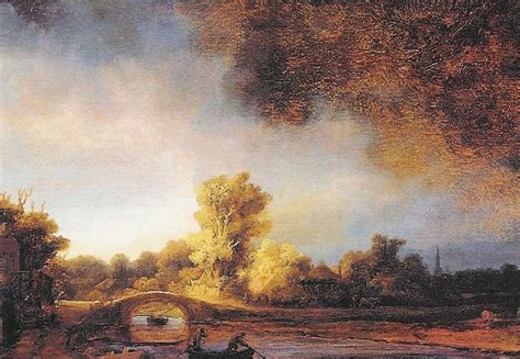 Insanely Gorgeous Rembrandt Landscape Paintings Home Decoration