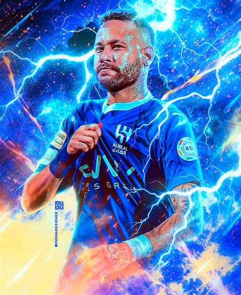 Neymar Jr Al Hilal 001 Behance