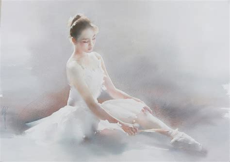 Liu Yi artist: 13 - 20 June 2015, watercolor in Spain