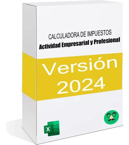 Calculadora Impuesto Empresarial Y Profesional 2024 V2