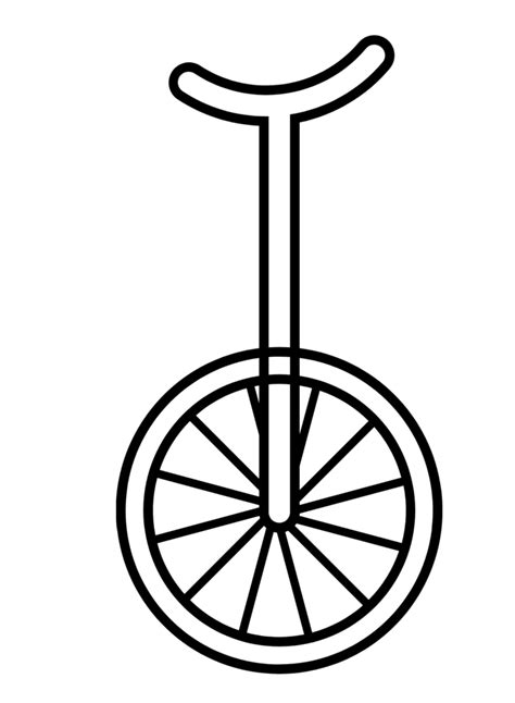 Unicycle Coloring Pages Printable For Free Download