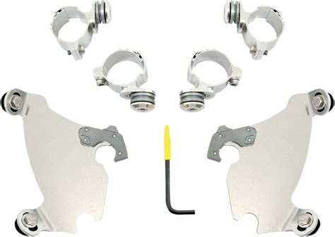 Memphis Shades Gauntlet Fairing Mount Kit 1986 2019 Harley Sportster