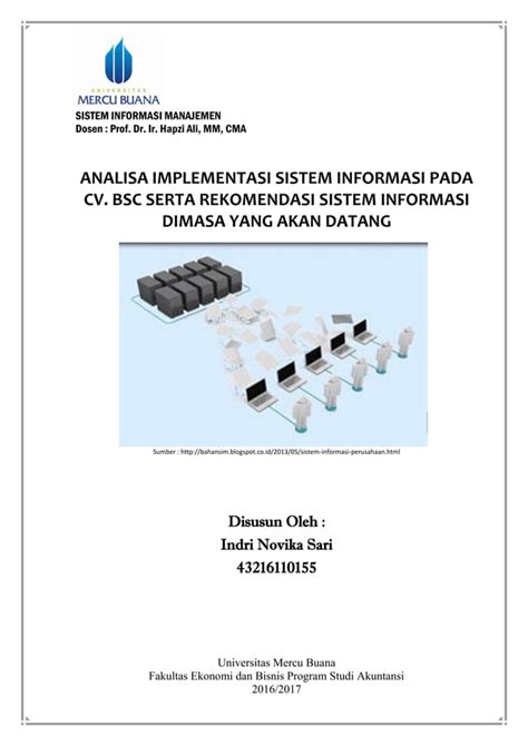 Sim Uts Indri Novika Sari Hapzi Ali Analisis Implementasi Sistem