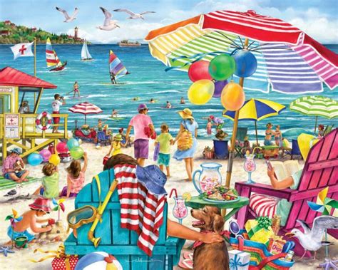 Jigsaw Puzzles That Are Perfect For Your Next Beach Vacation The