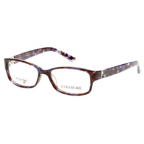 Cover Girl Eyeglasses Cg0441 092 Blue 53mm