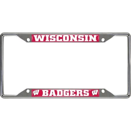 University of Wisconsin License Plate Frame - Walmart.com