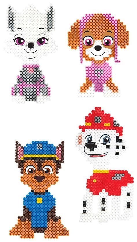 Billedresultat For Paw Patrol Perler Beads Artsandcraftbeads Basteln