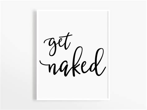 Get Naked Art Print Bathroom Decor Bathroom Wall Art Get Etsy