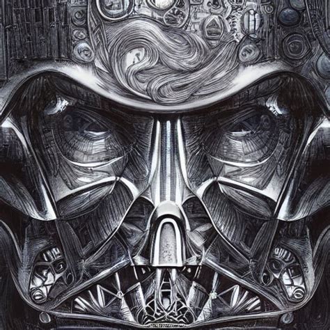 Stabilityai Stable Diffusion Darth Vader Art Style Of Luis Royo And