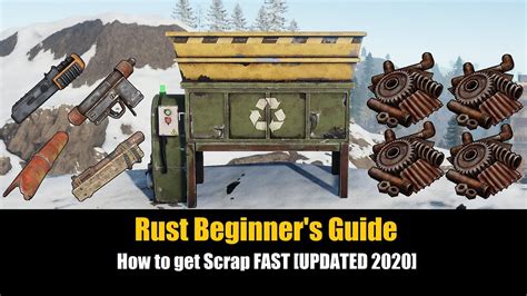 Rust Beginner S Guide How To Get Scrap FAST UPDATED 2020 YouTube