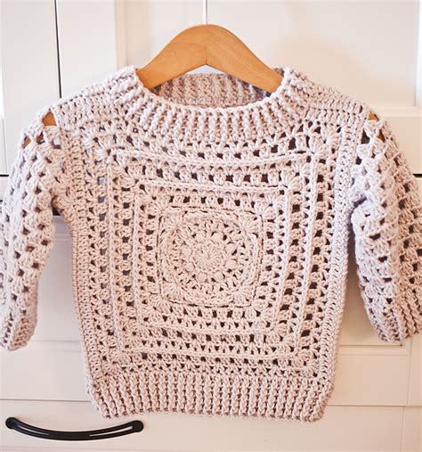 Ravelry Granny Sweater Pattern By Mon Petit Violon