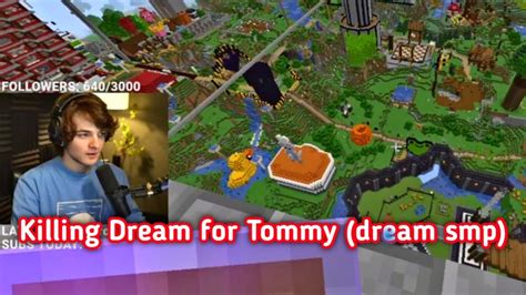 Tubbo Killing Dream For Tommy Dream Smp Youtube