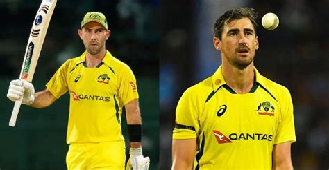 Ind Vs Aus Pat Cummins Steve Smith In Glenn Maxwell And