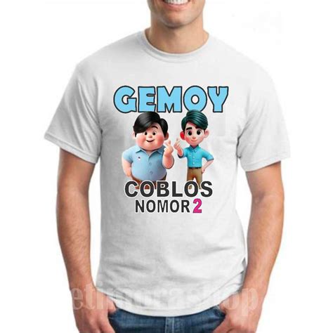 Jual KAOS PRABOWO GIBRAN GEMOY BAJU PRABOWO GEMOY PRESIDEN 2024 BAJU