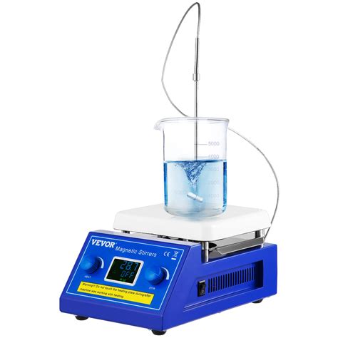 Buy VEVOR Magnetic Stirrer Hot Plate 5L Capacity Ceramic Coated