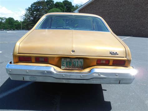 1974 Chevrolet Nova Base Sedan 4 Door 57l For Sale