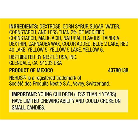 Nerds Big Chewy Candy 6 Ounce Pack Of 12 Delicious Assorted Flavors