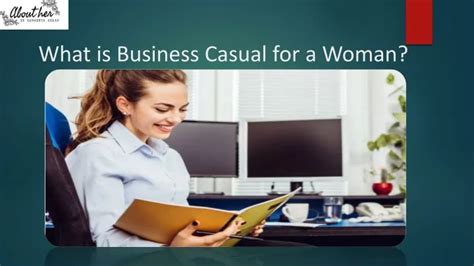 Ppt What Is Business Casual For A Woman Powerpoint Presentation