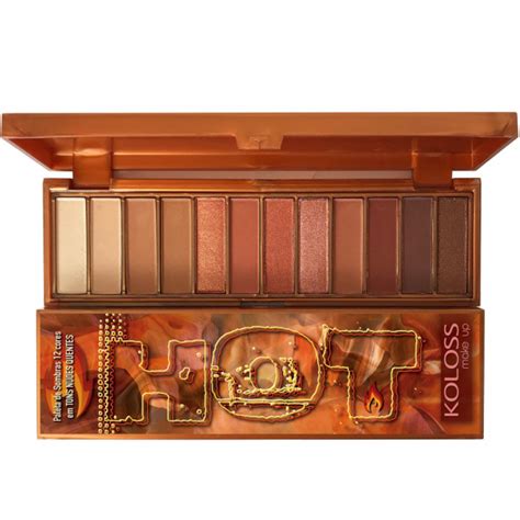 Paleta De Sombras Hot Koloss Paleta De Sombras Olhos