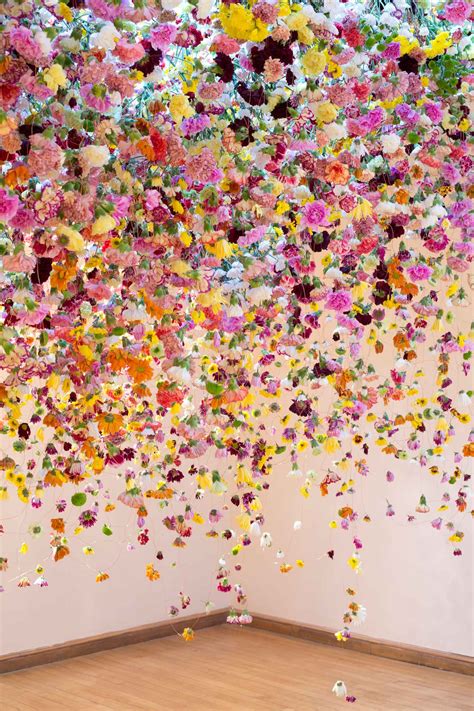 Rebecca Louise Laws Spectacular Floral Installations Yellowtrace