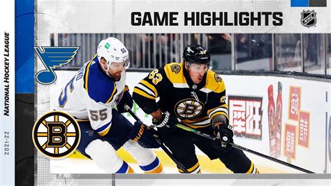 Blues Bruins L Nhl Highlights Youtube