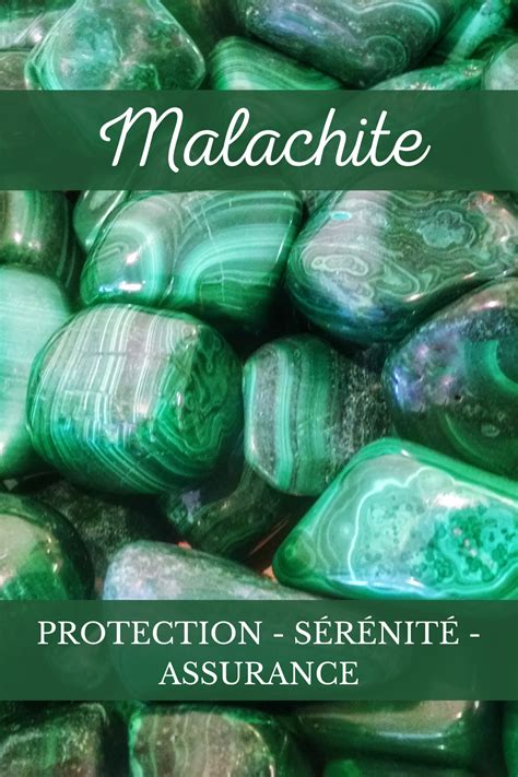 Malachite Vertus Bienfaits Et Signification Artofit