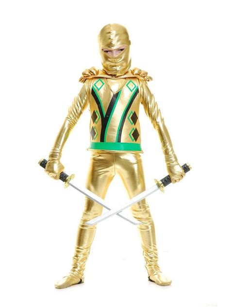 Golden Ninja Warmor Child Costume Avengers Kostüme Ninjago Kostüm