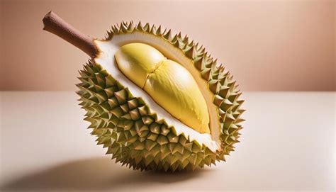 Durian Fruit That Looks Delicious And Delicious Premium Ai Generated