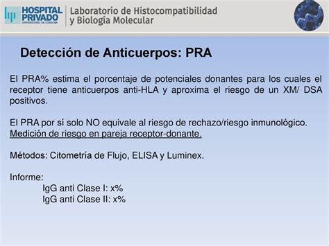 Estandarizaci N De Las T Cnicas De Determinaci N De Ant Genos Hla