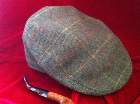 Scottish Wool Driving Cap Men's L by TheModernEccentric on Etsy