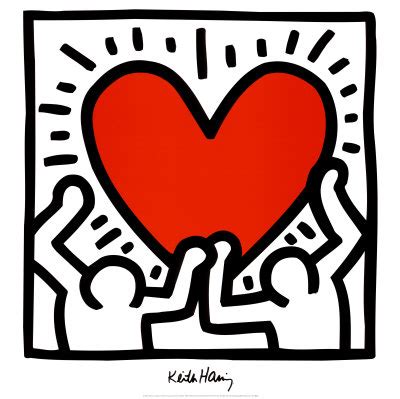 qué ARTE quillo Keith Haring te gustan sus ilustraciones