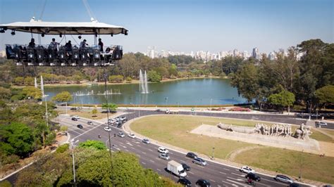 Dinner In The Sky Tem Vista Para O Parque Do Ibirapuera Dicas De