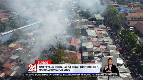 Tinatayang Bahay Sa Brgy Addition Hills Mandaluyong Nasunog