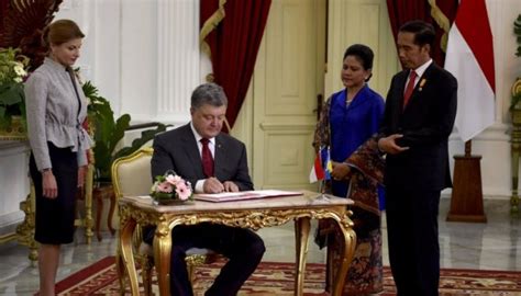 Ukraine Indonesia Sign Agreement On Defence Cooperation