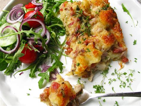 Syrová zapekanka s pizza guličkami | Míniny recepty